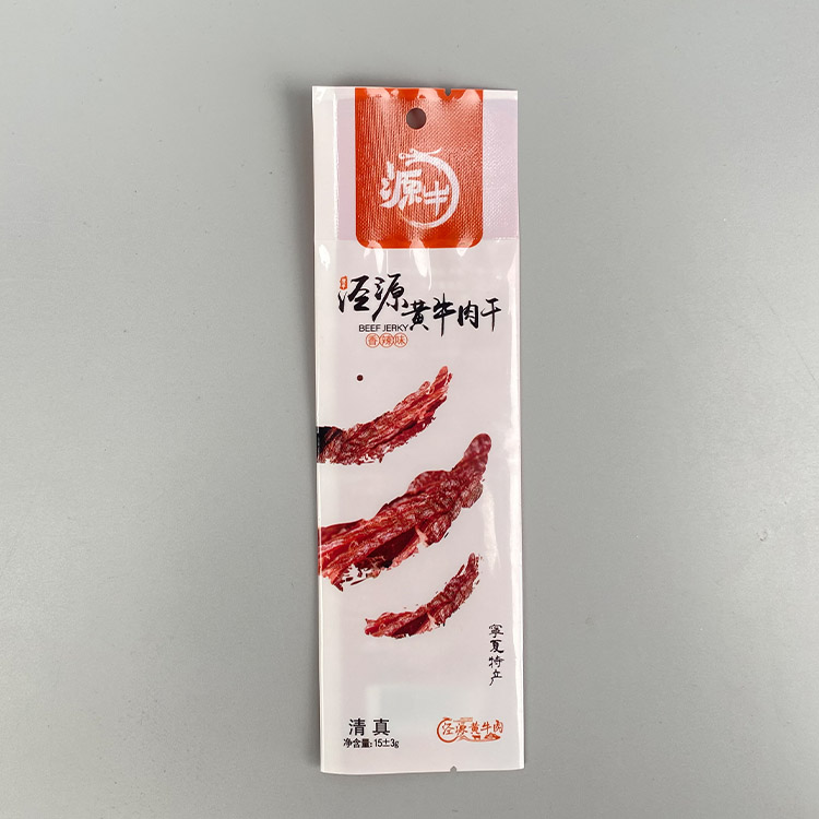 15g牛肉干外袋+亮面塑料復(fù)合